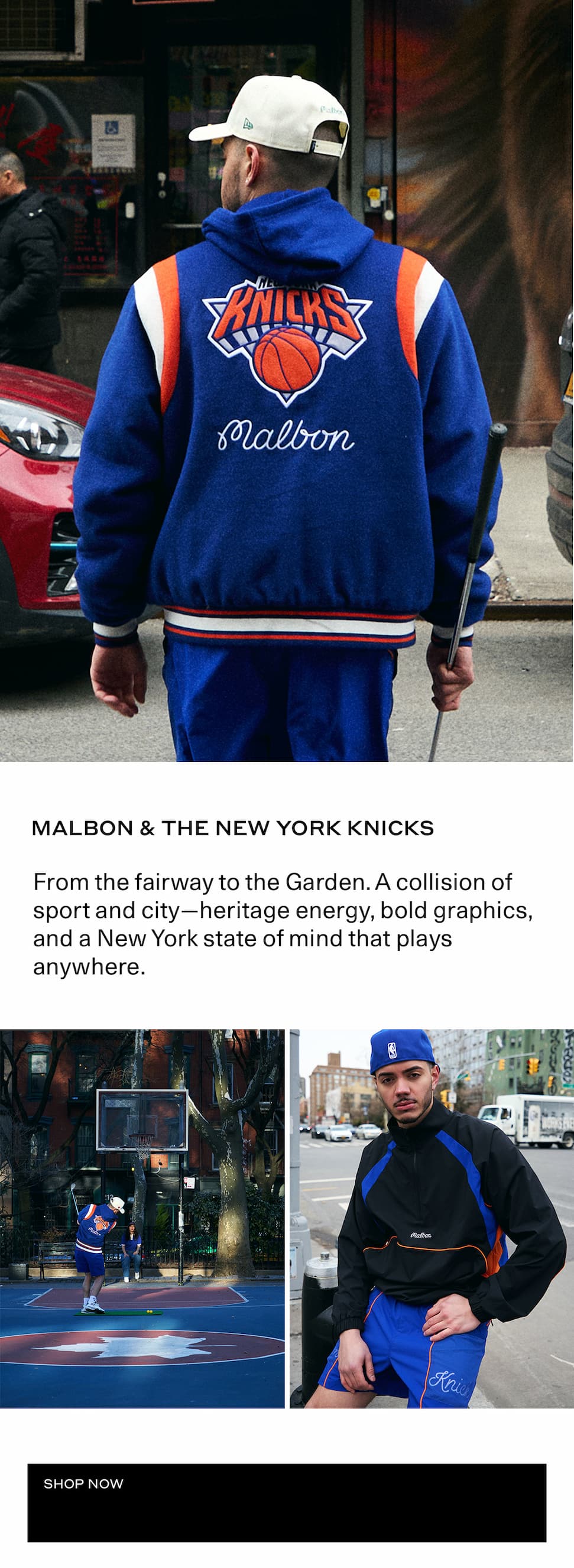 Malbon x Knicks