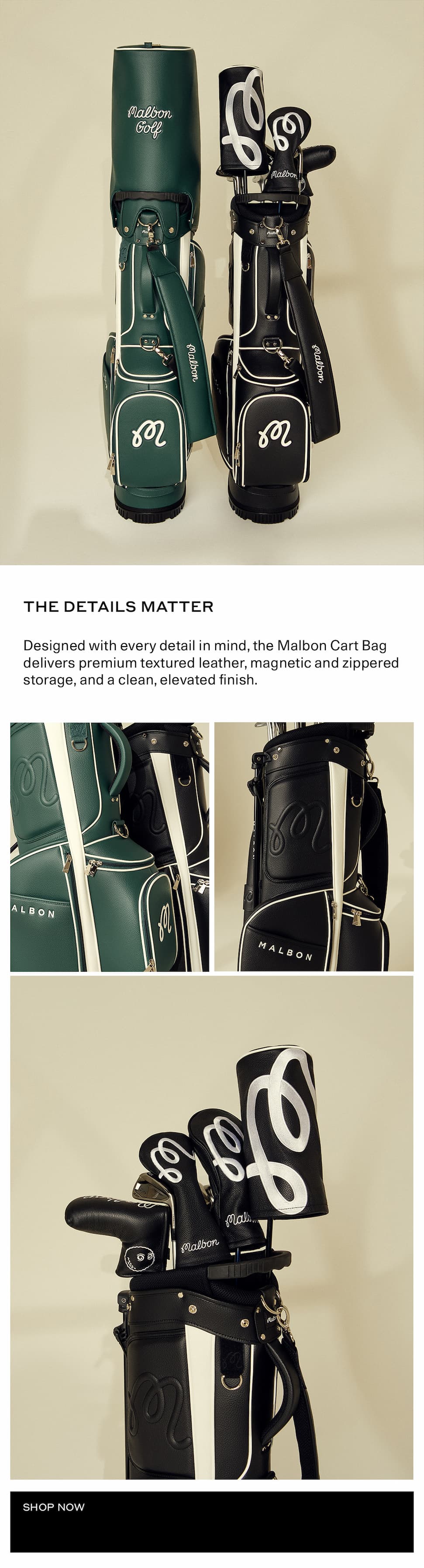 Malbon + Golf Bags