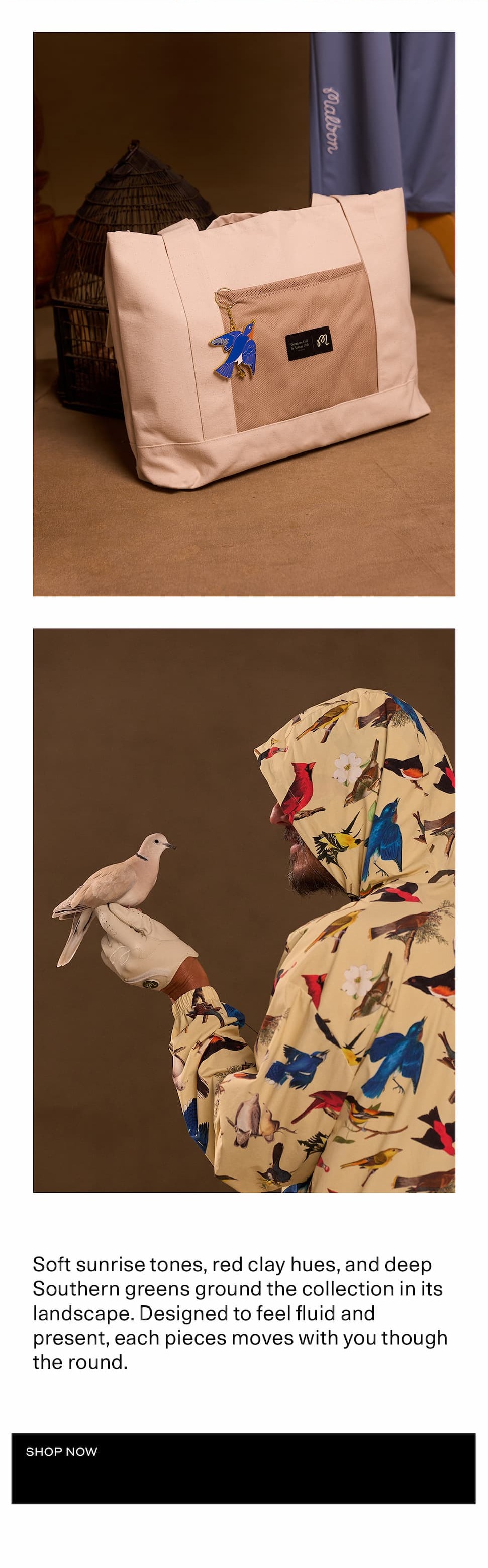 Malbon x Hand of The Artist: Birds of Georgia