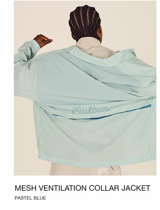 STUDIO SEOUL MESH VENTILATION COLLAR JACKET
