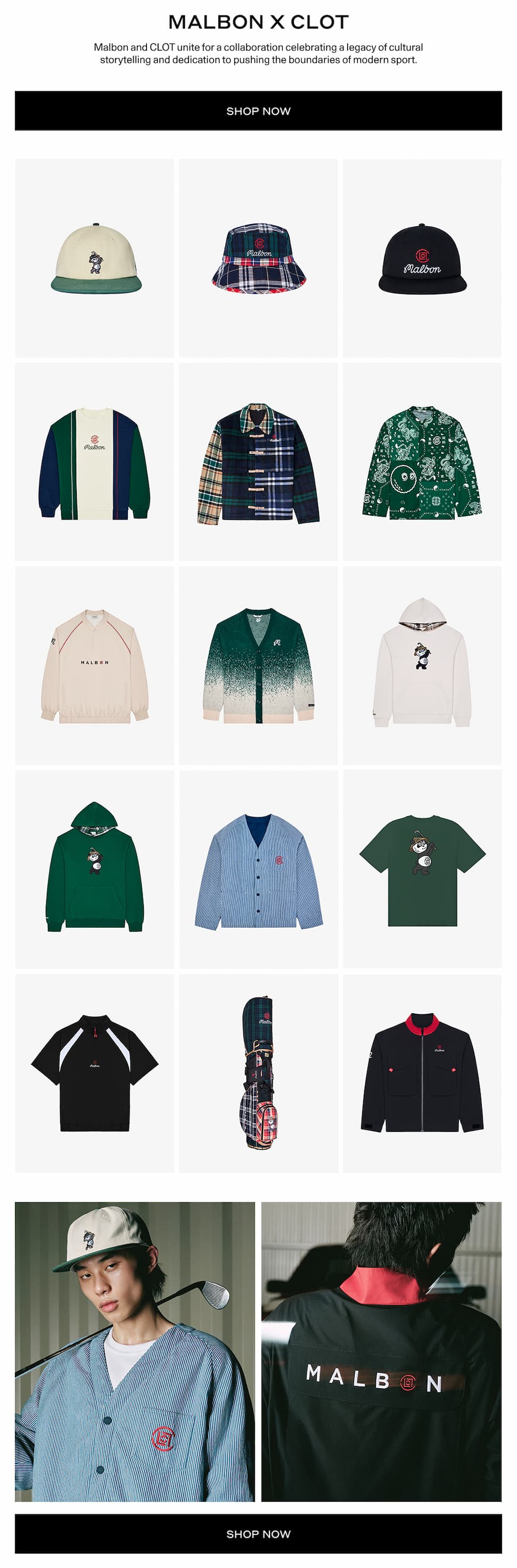 Malbon X Clot Collection