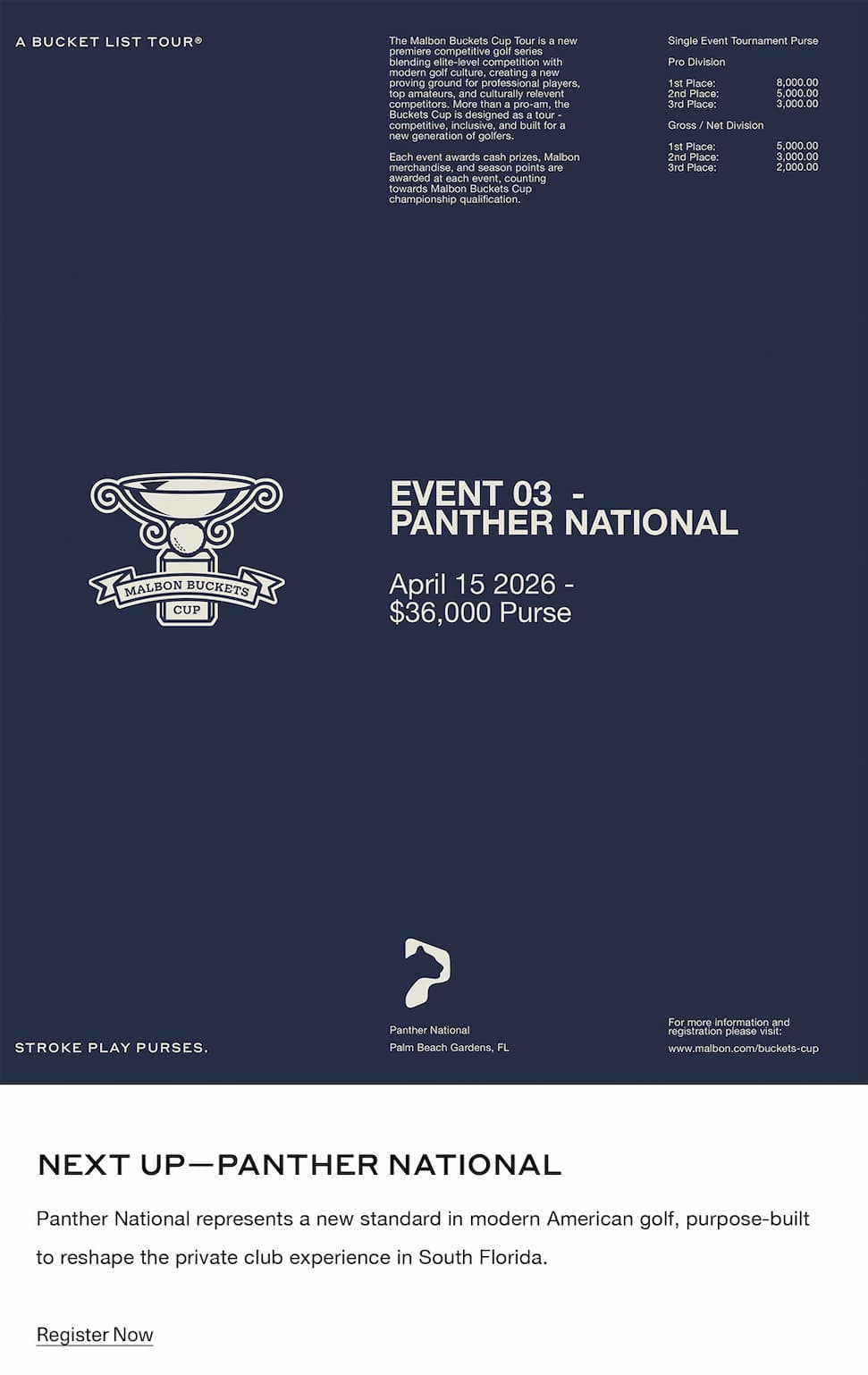 Panther National Event Purse