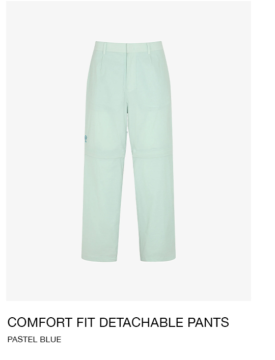 STUDIO SEOUL COMFORT FIT DETACHABLE PANTS