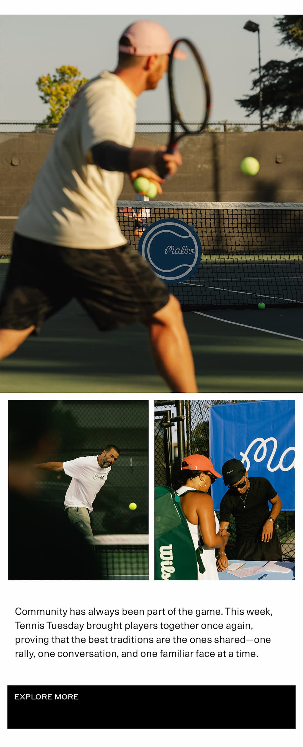 Malbon Weekend Recap Tennis