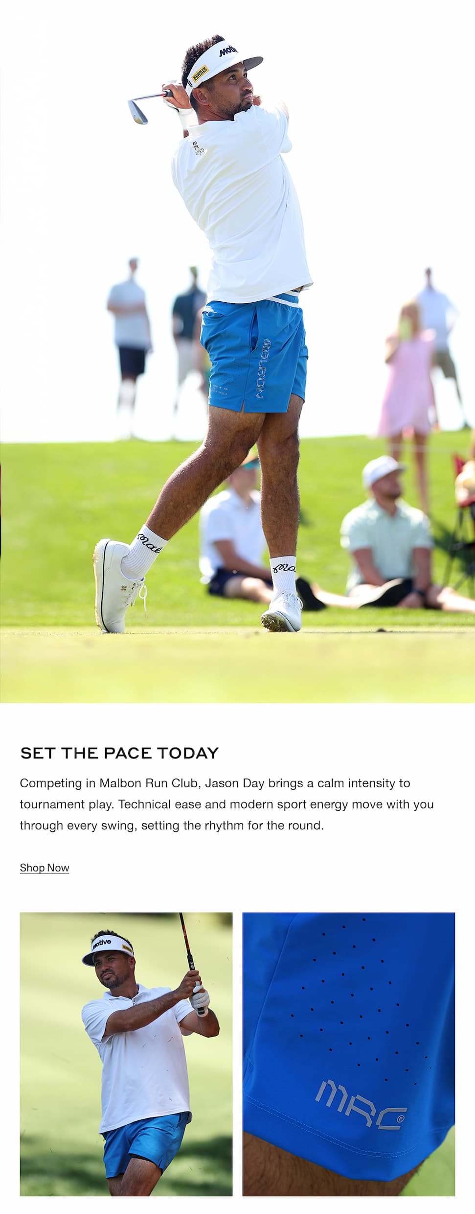 Jason Day x Malbon Run Club