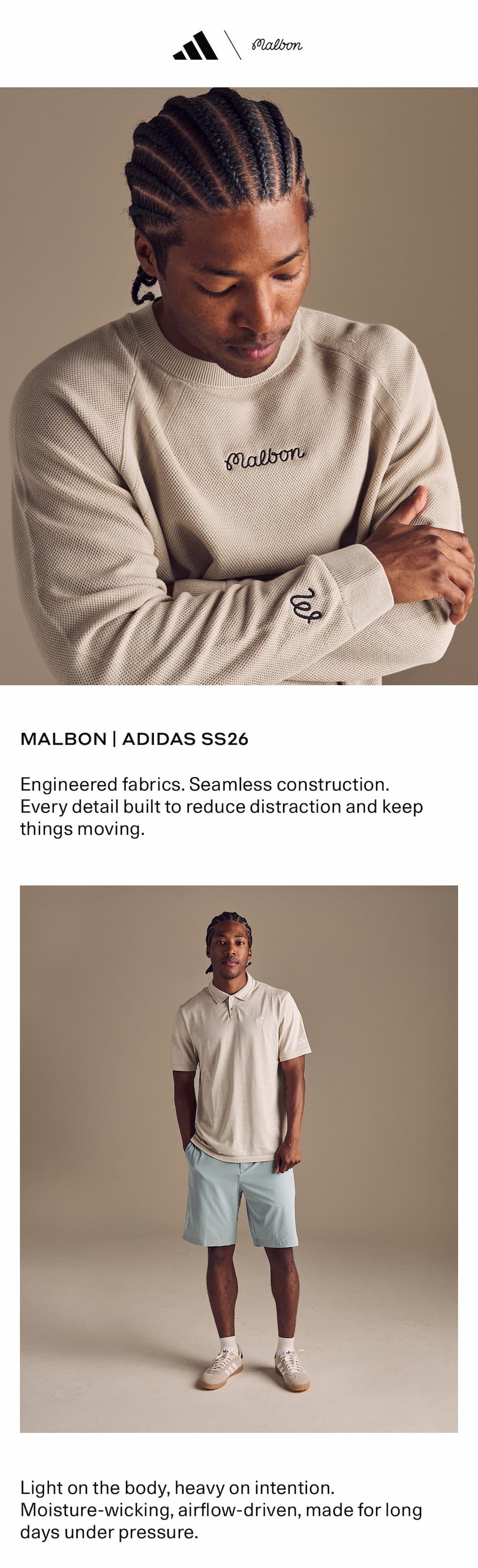 Malbon x adidas SS26