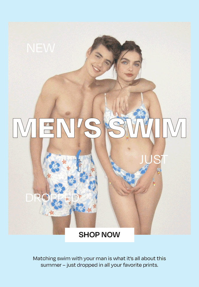 JUST IN MORE MEN’S SWIM Blackbough Swim