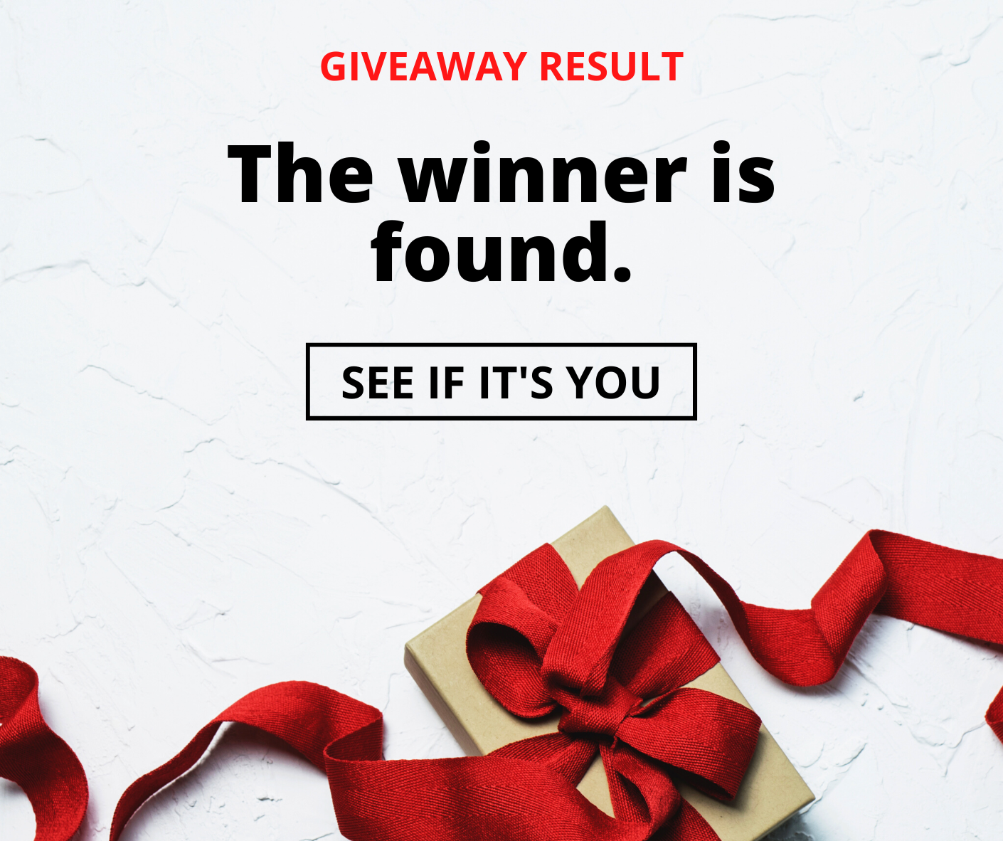 We Found The Giveaway Winner 🏆 Unifury