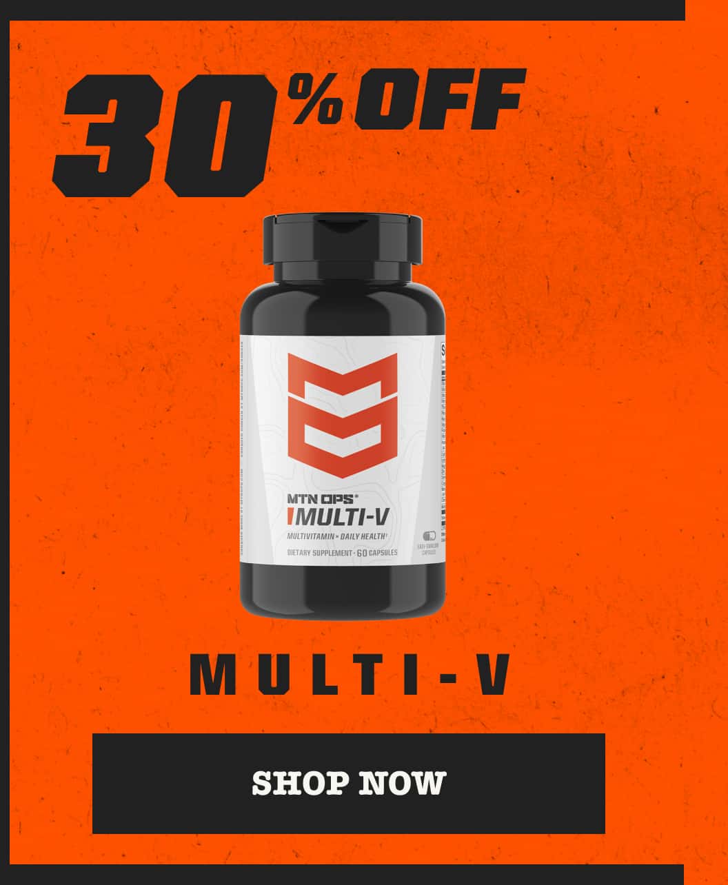 30% off Multi-V - SHOP NOW