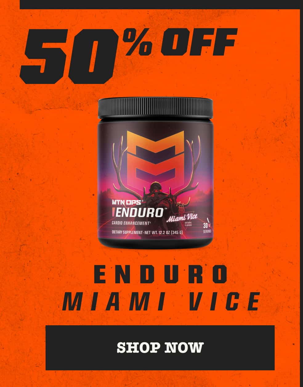 50% Off Enduro (Miami Vice) - SHOP NOW