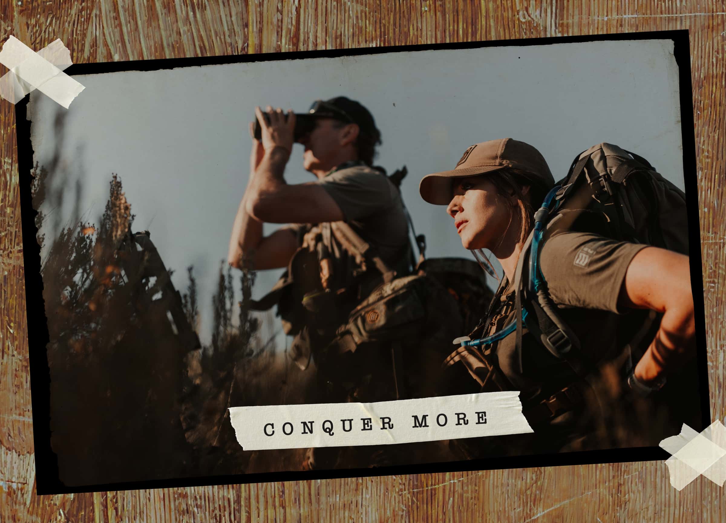 #CONQUERMORE