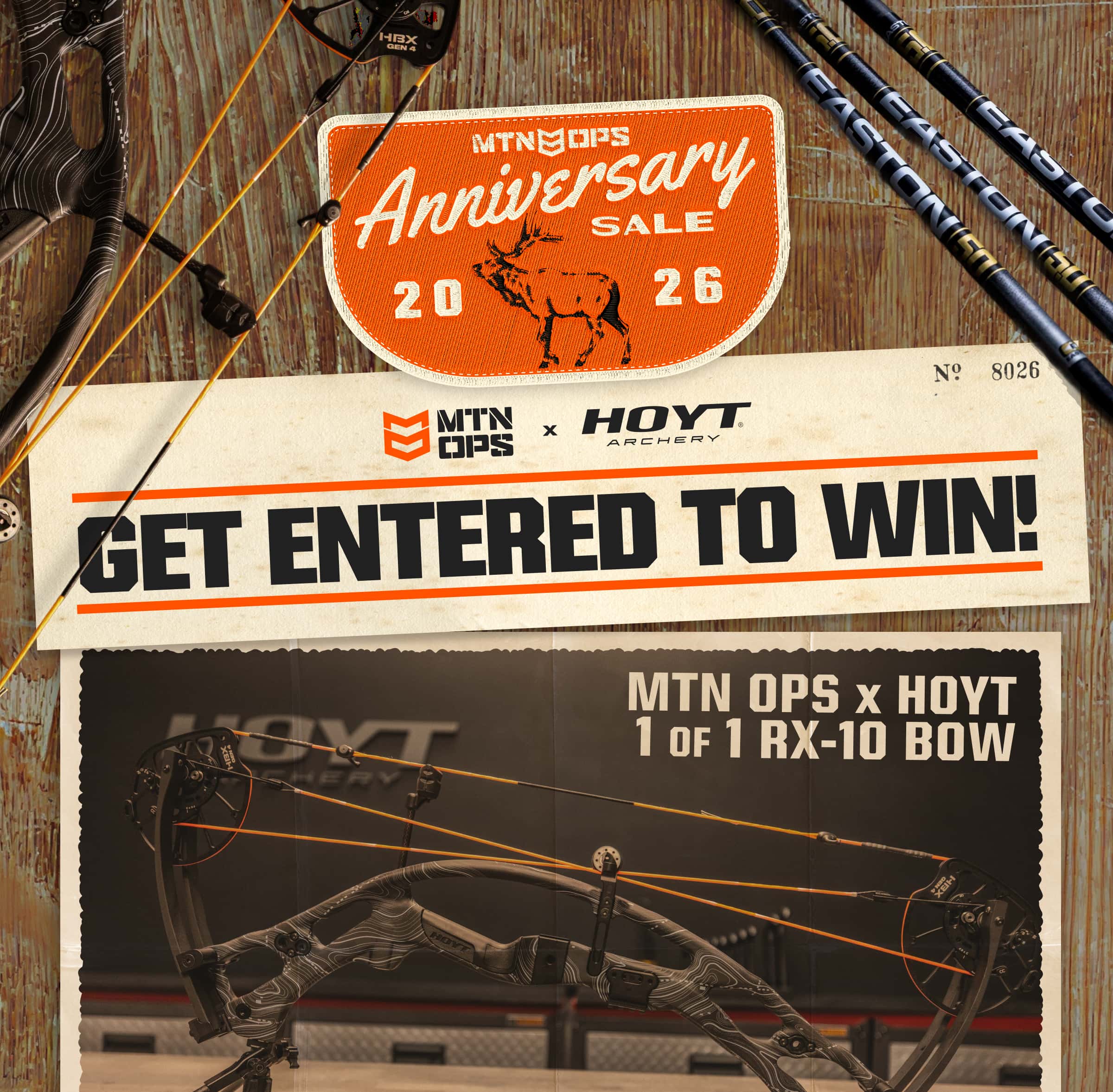 Enter to Win a 1 of 1 Hoyt Bow - GET ENTERED