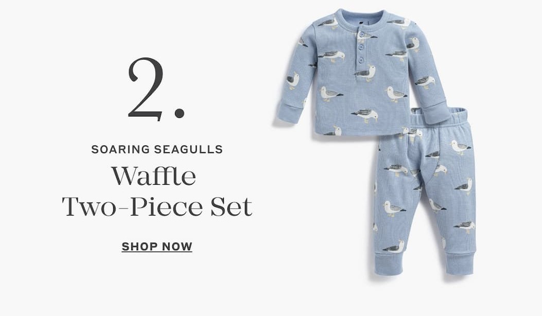 2. Waffle Two-Piece Set- Shop Now