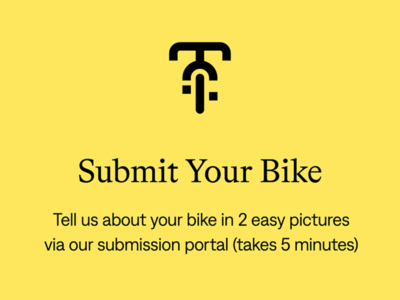 Submit Your Bike