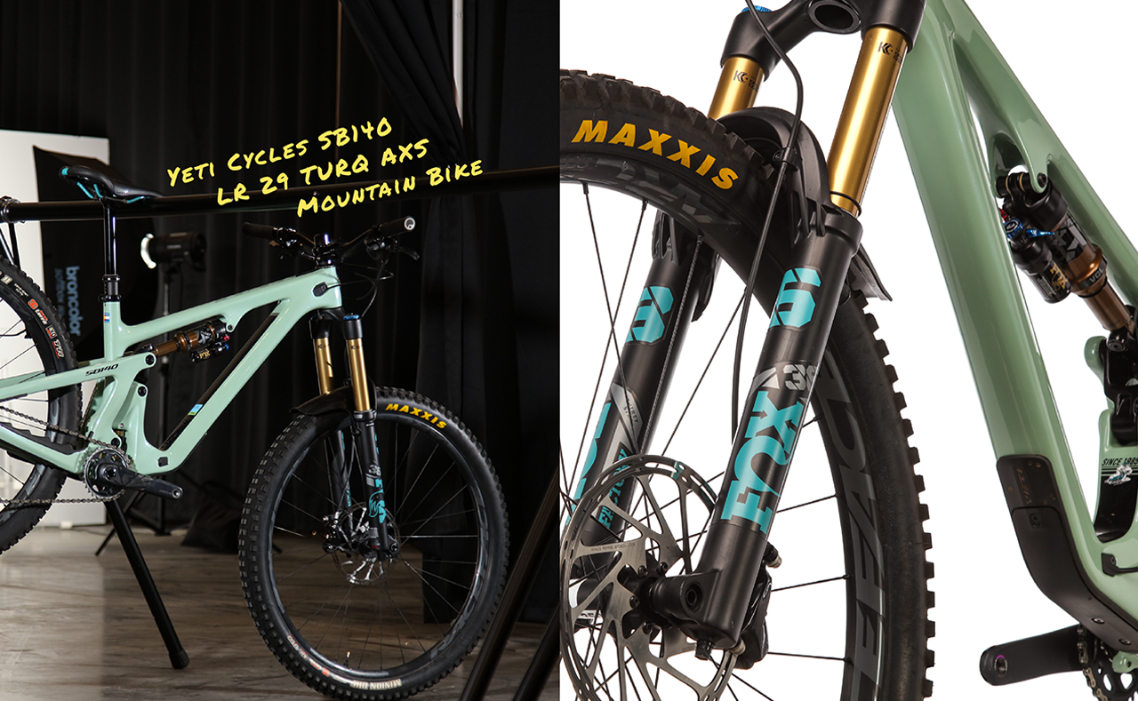 Yeti Cycles SB140 LR 29 TURQ AXS Mountain Bike - 2024, Medium