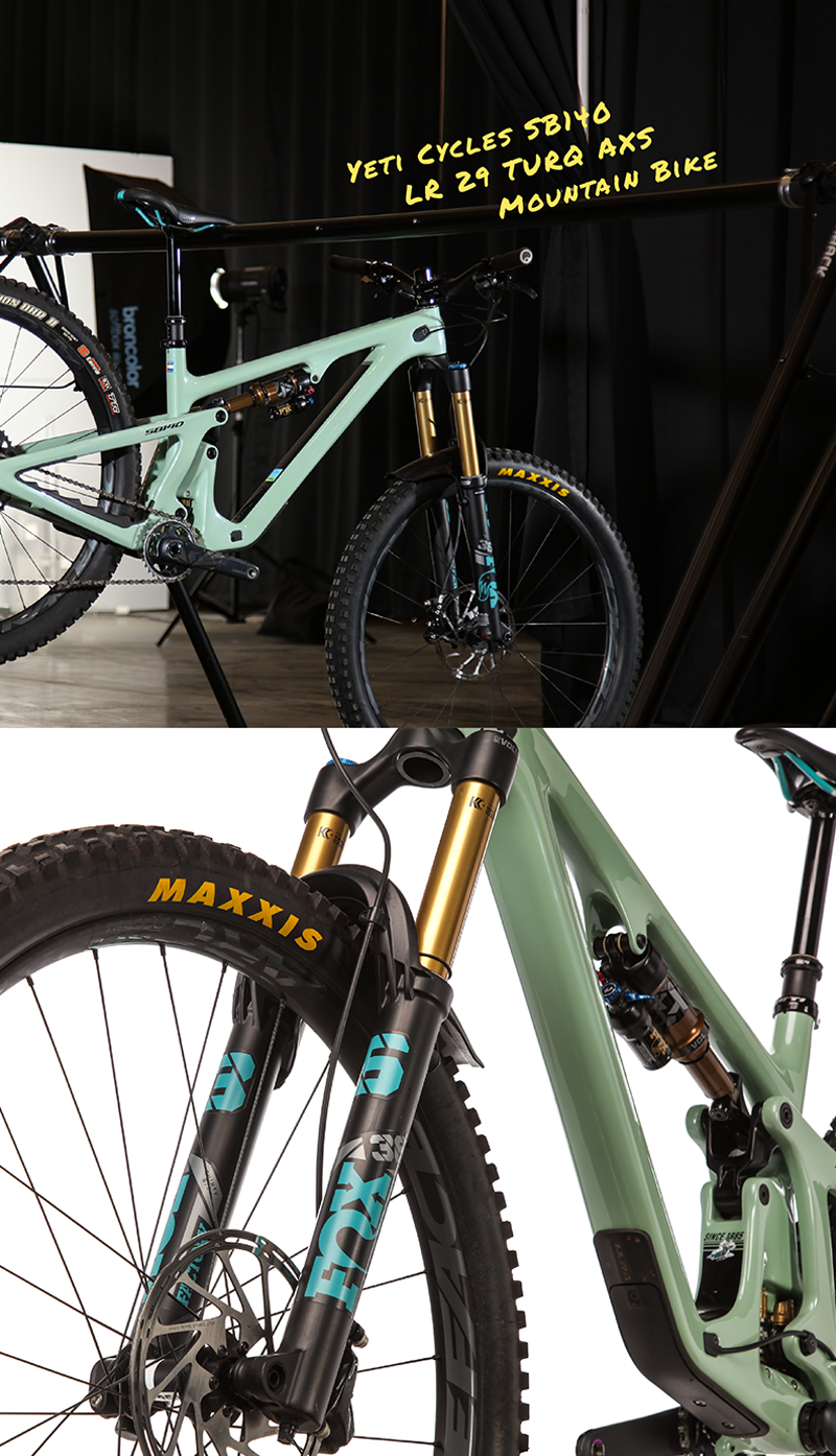 Yeti Cycles SB140 LR 29 TURQ AXS Mountain Bike - 2024, Medium