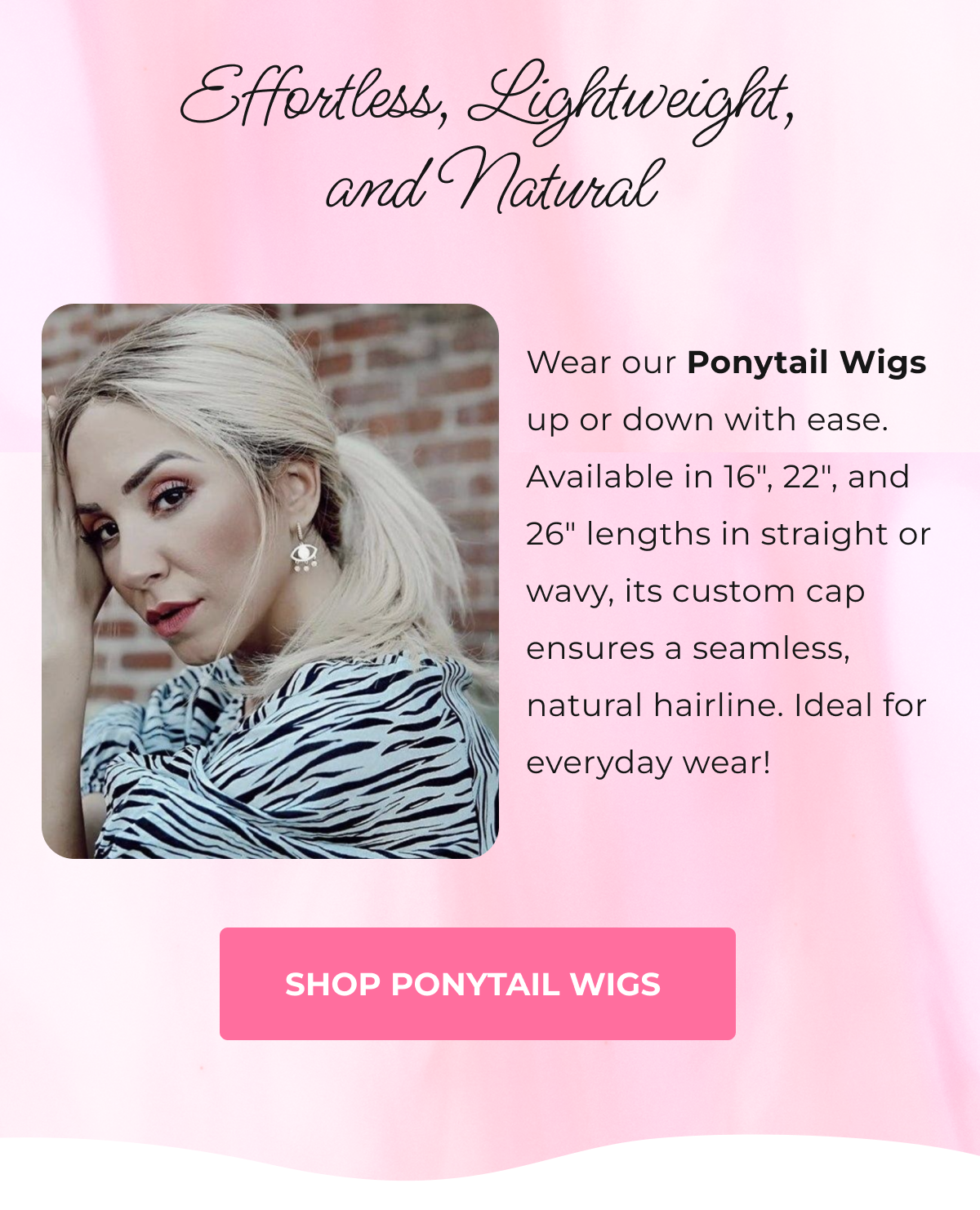 Shop Ponytail Wigs