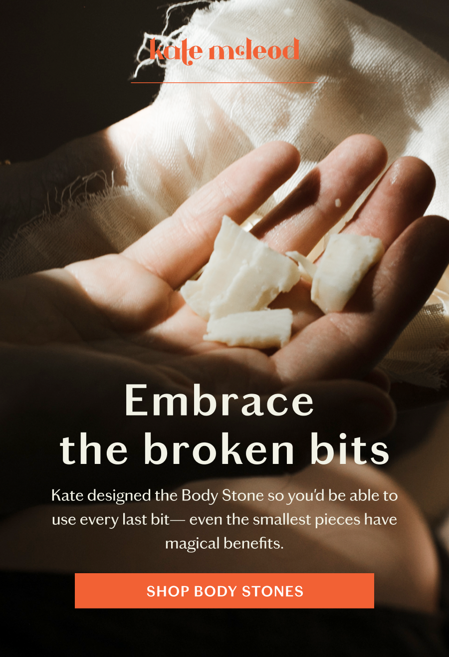 Bathing with the Body Stone Kate McLeod