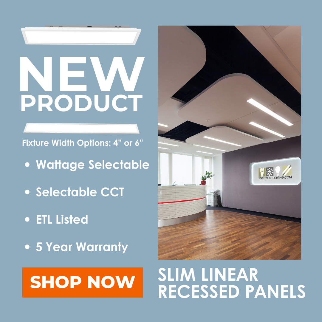 New Slim Linear Recessed Panels