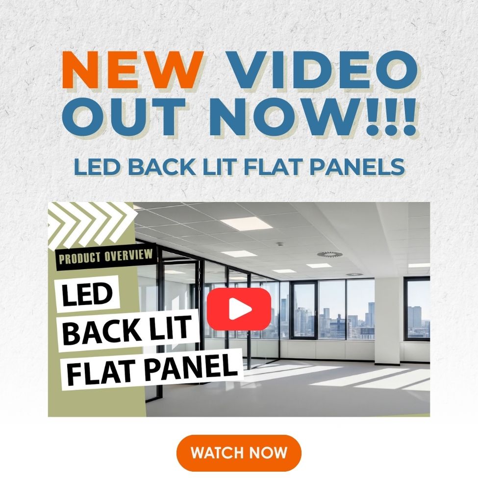 Back Lit Flat Panel Video