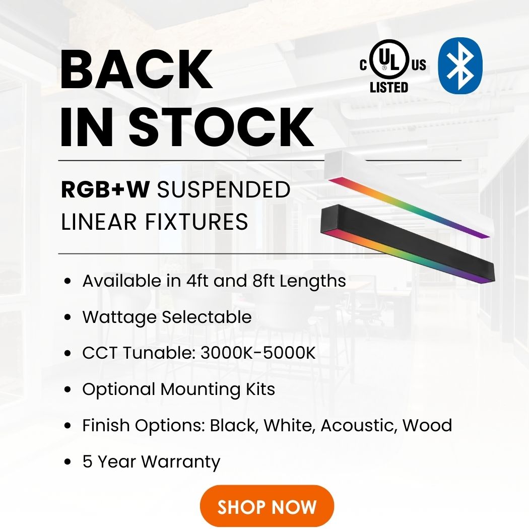 RBG+W Linear Fixtures