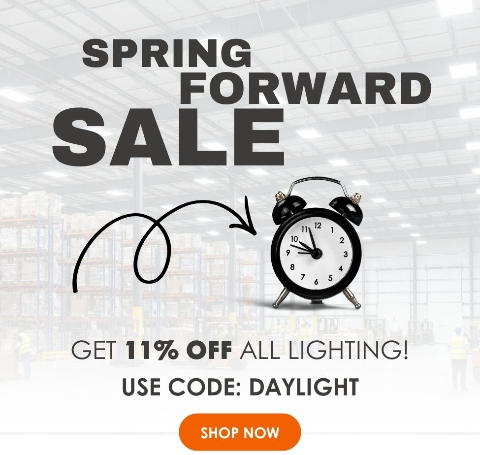 Daylight Savings Sale