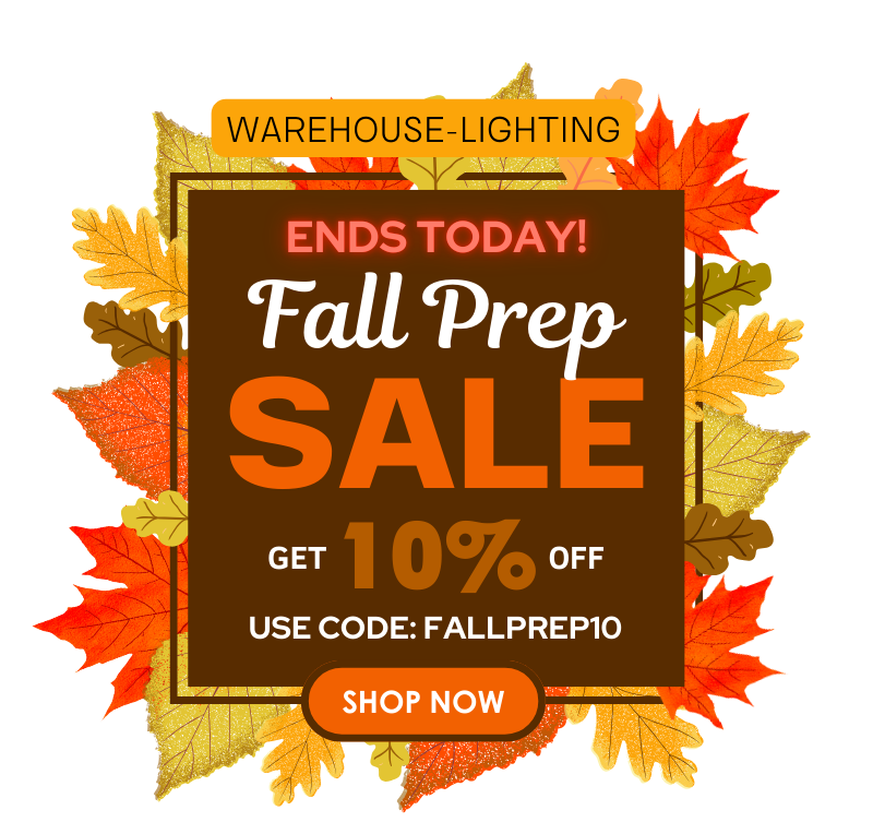 Fall Prep Sale