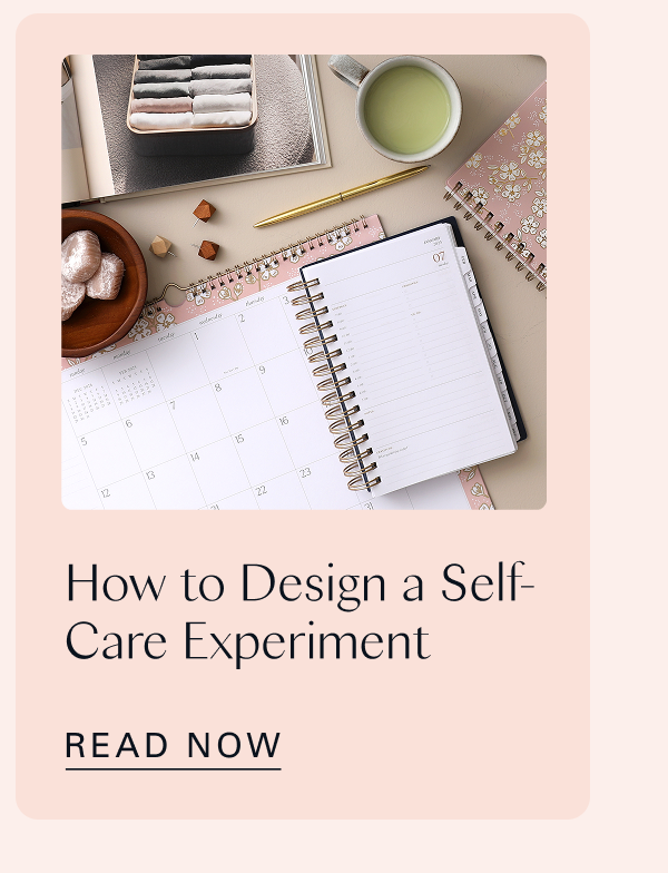 How to Design a Self-Care Experiment  