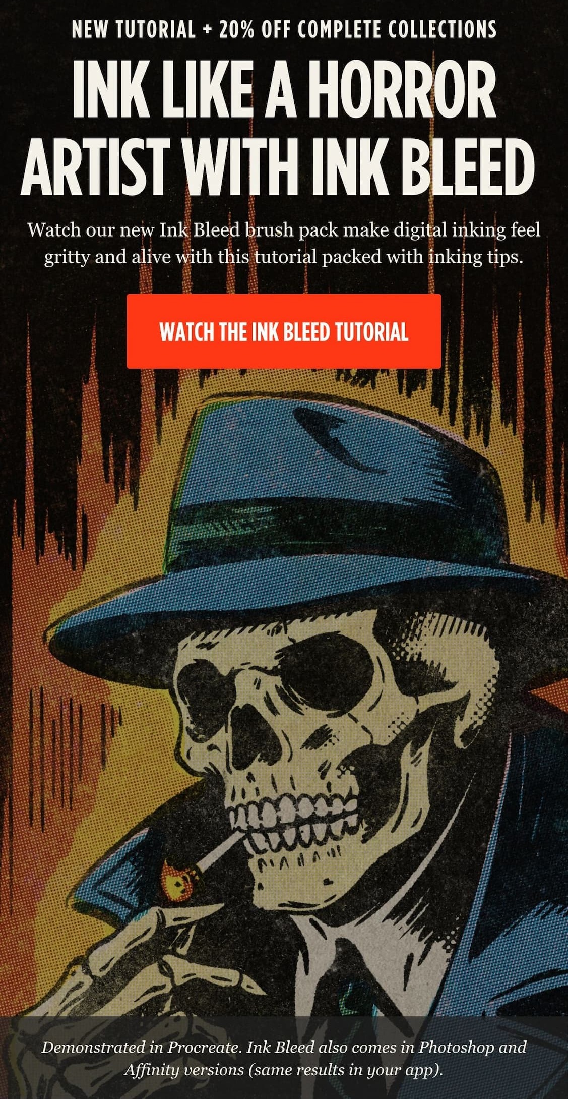 How to Ink Like a Horror Comic Artist