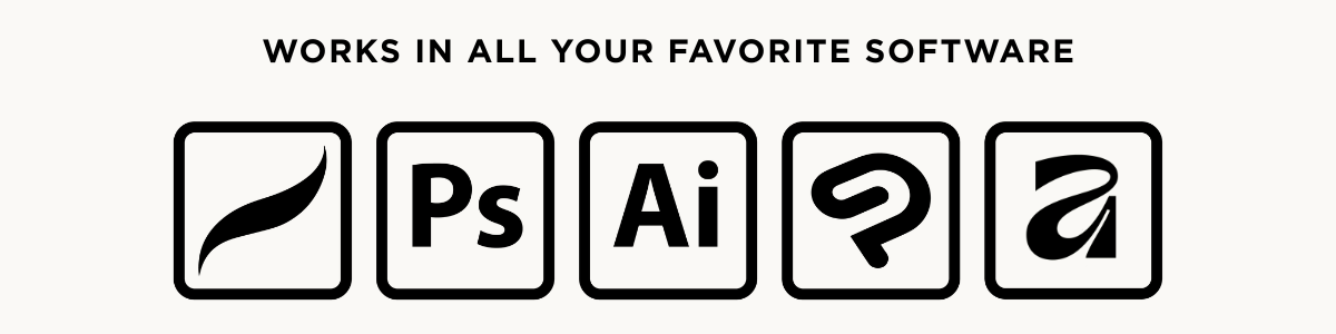 One Purchase Works in All Your Favorite Software