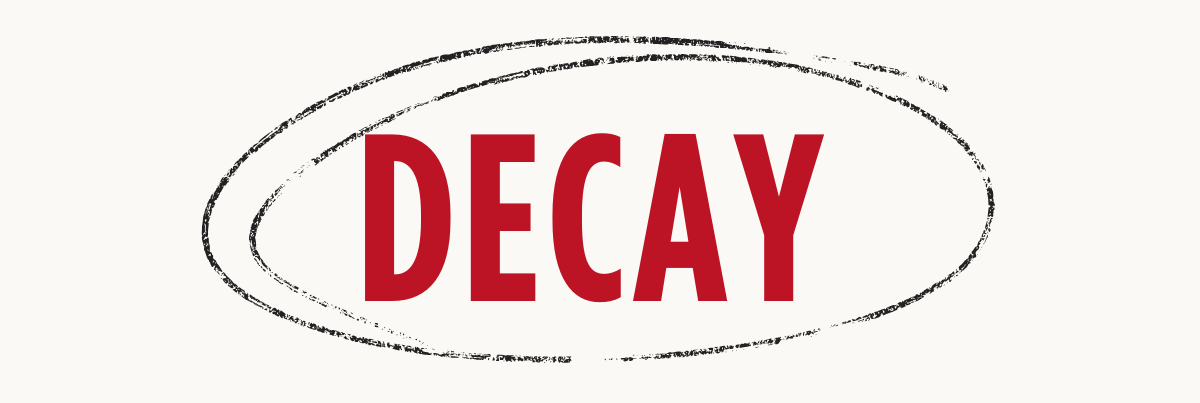 Enter code DECAY at checkout to save $10