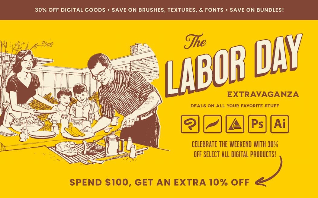 Labor Day Extravaganza - Save 30%