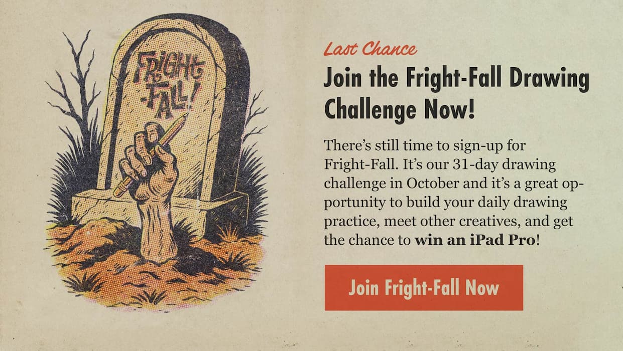 Last Chance - Join the Fright-Fall Drawing Challenge Now!