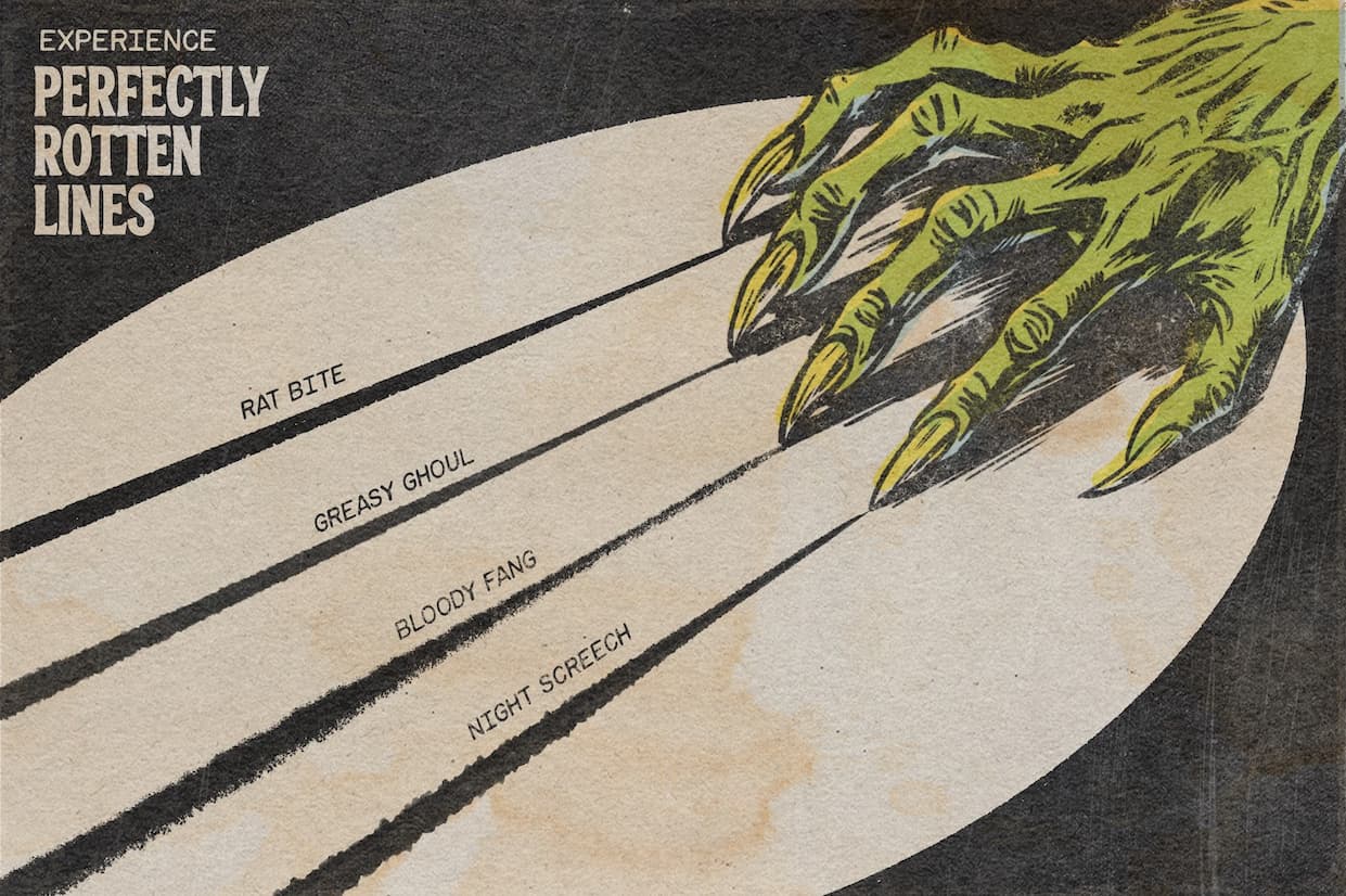 Experience perfectly rotten lines