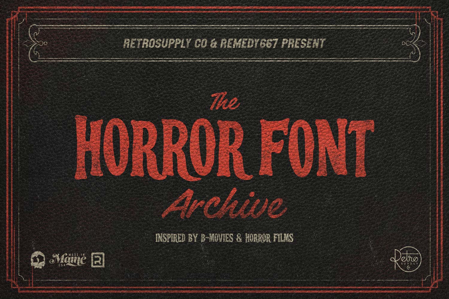 Image of The Horror Font Archive