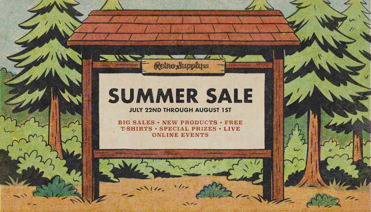 RetroSupply Summer Sale - July 22nd - August 1st