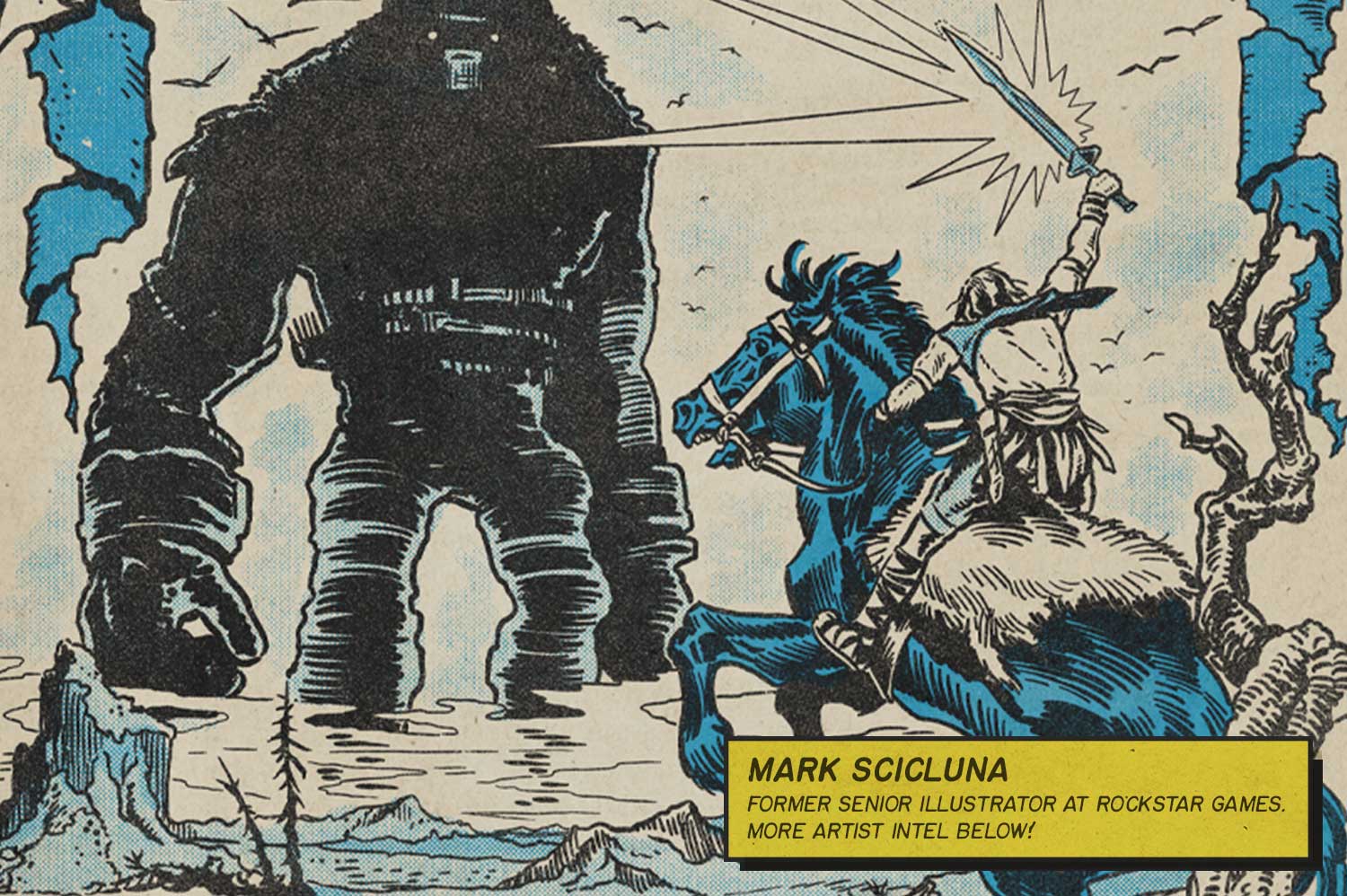 Mark Scicluna artwork using Comic Junkies Toolkit