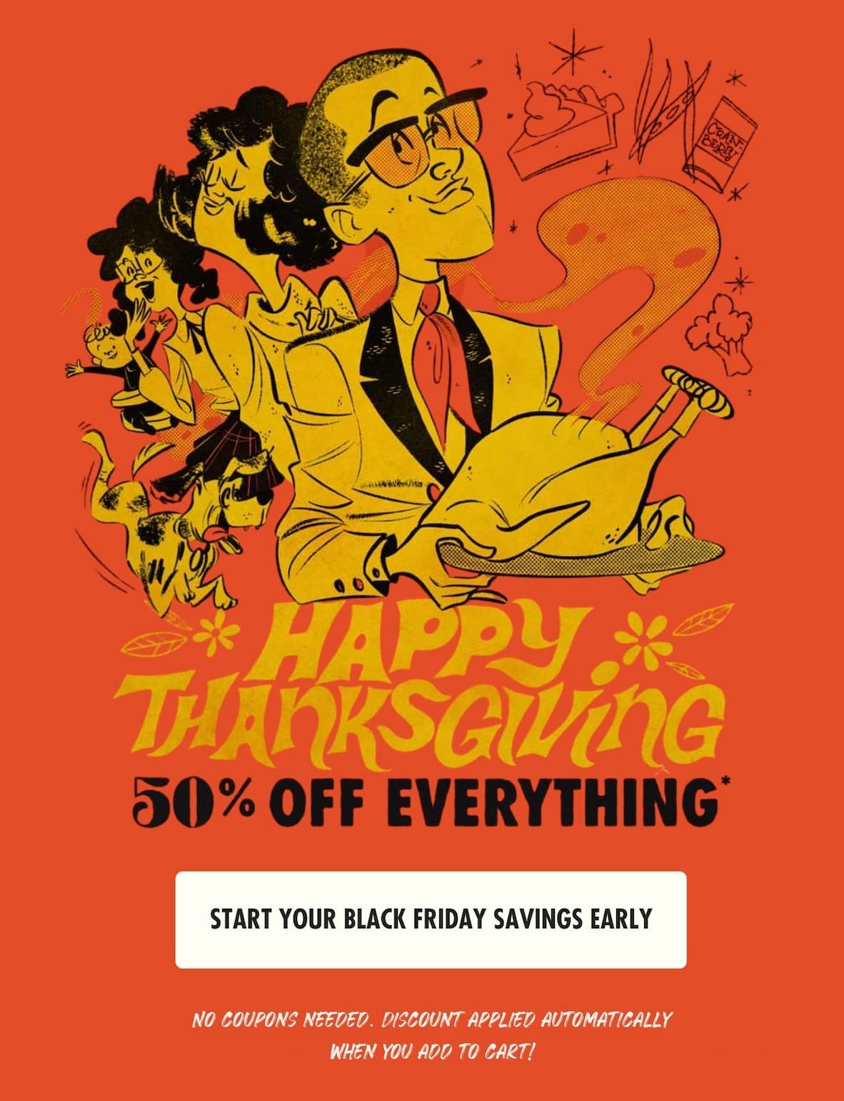 Happy Thanksgiving! 50% Off All Digital Products.