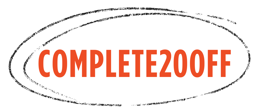 COMPLETE20OFF discount code