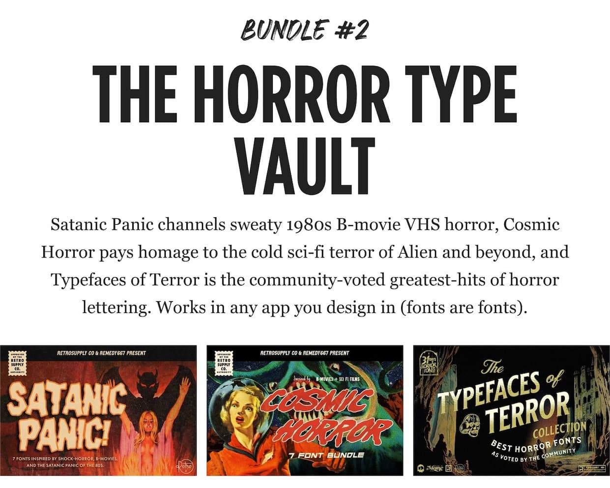 The Horror Type Vault
