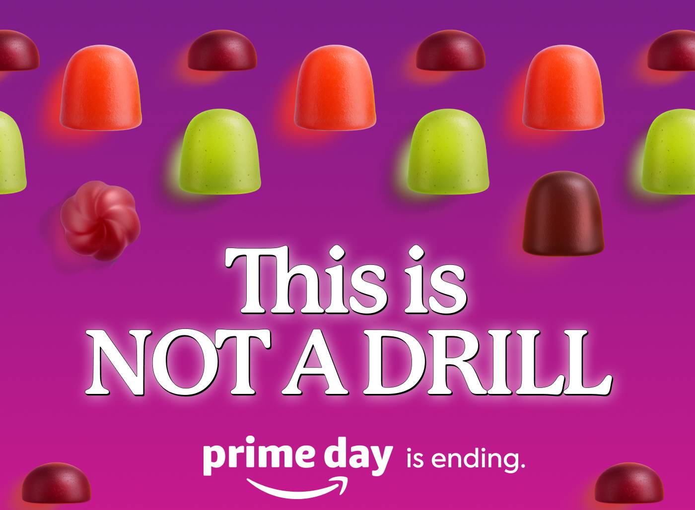 This Is Not a Drill! Prime Day is ending.