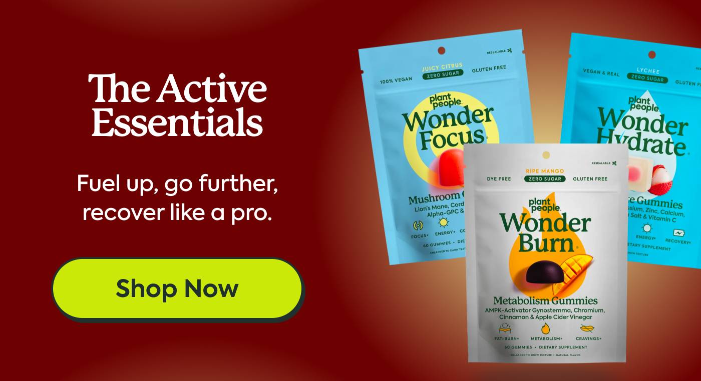 The Active Essentials: Fuel up, go further, recover like a pro.