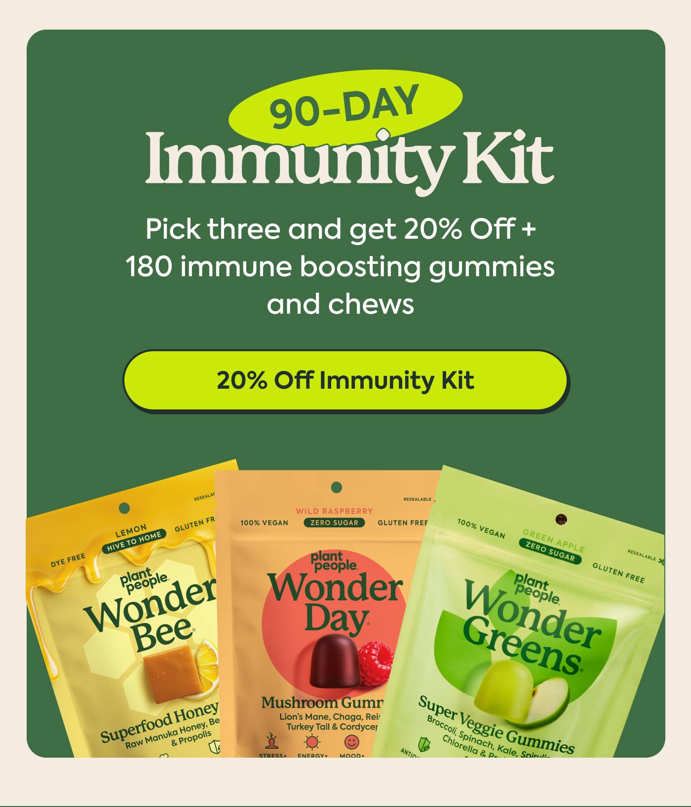20% Off Immunity Kit 20% Off Immunity Kit
