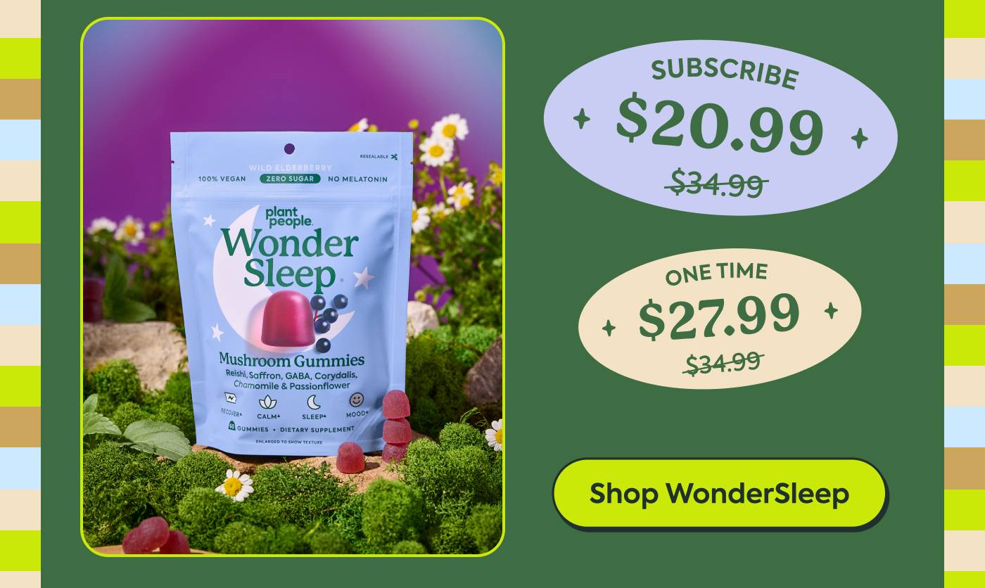 Subscribe $20.99 | One Time $27.99 | Shop WonderSleep