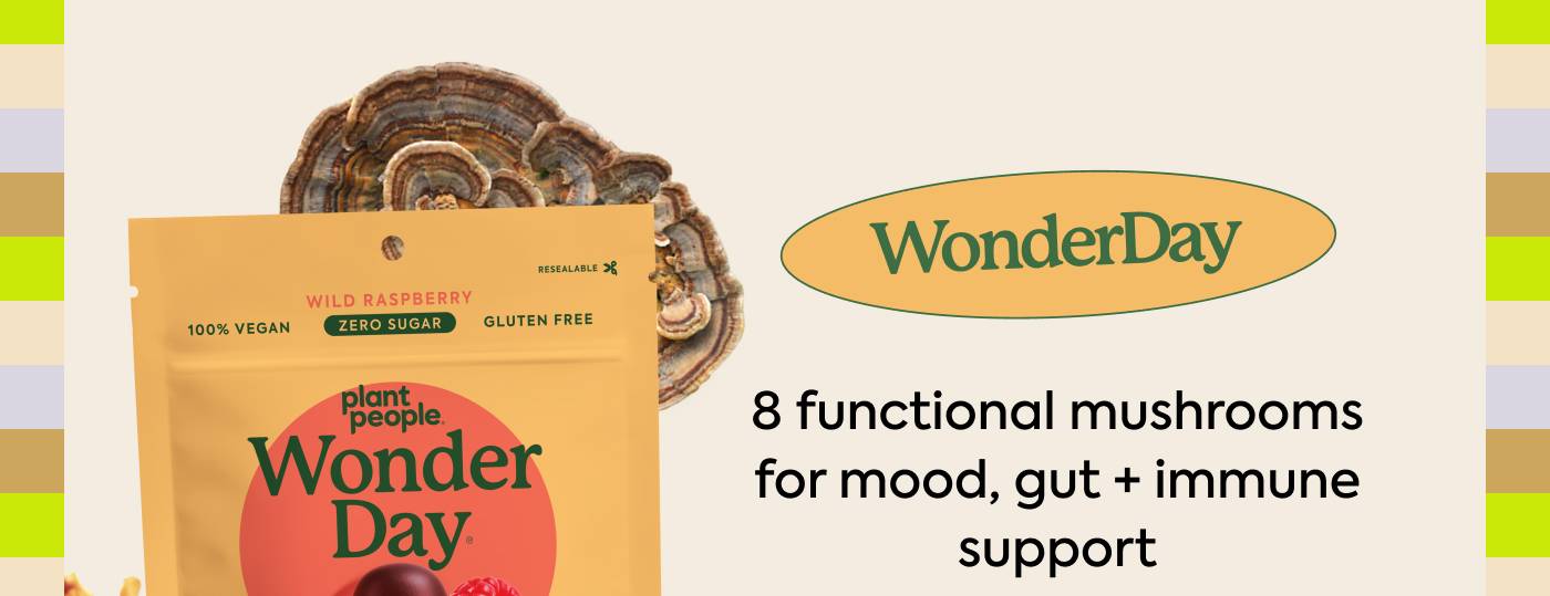 WonderDay: 8 functional mushrooms for mood, gut + immune support WonderDay: 8 functional mushrooms for mood, gut + immune support