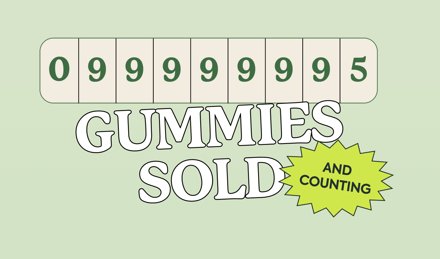 100,000,000 Gummies Sold & Counting