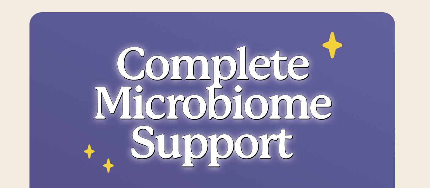 Complete Microbiome Support