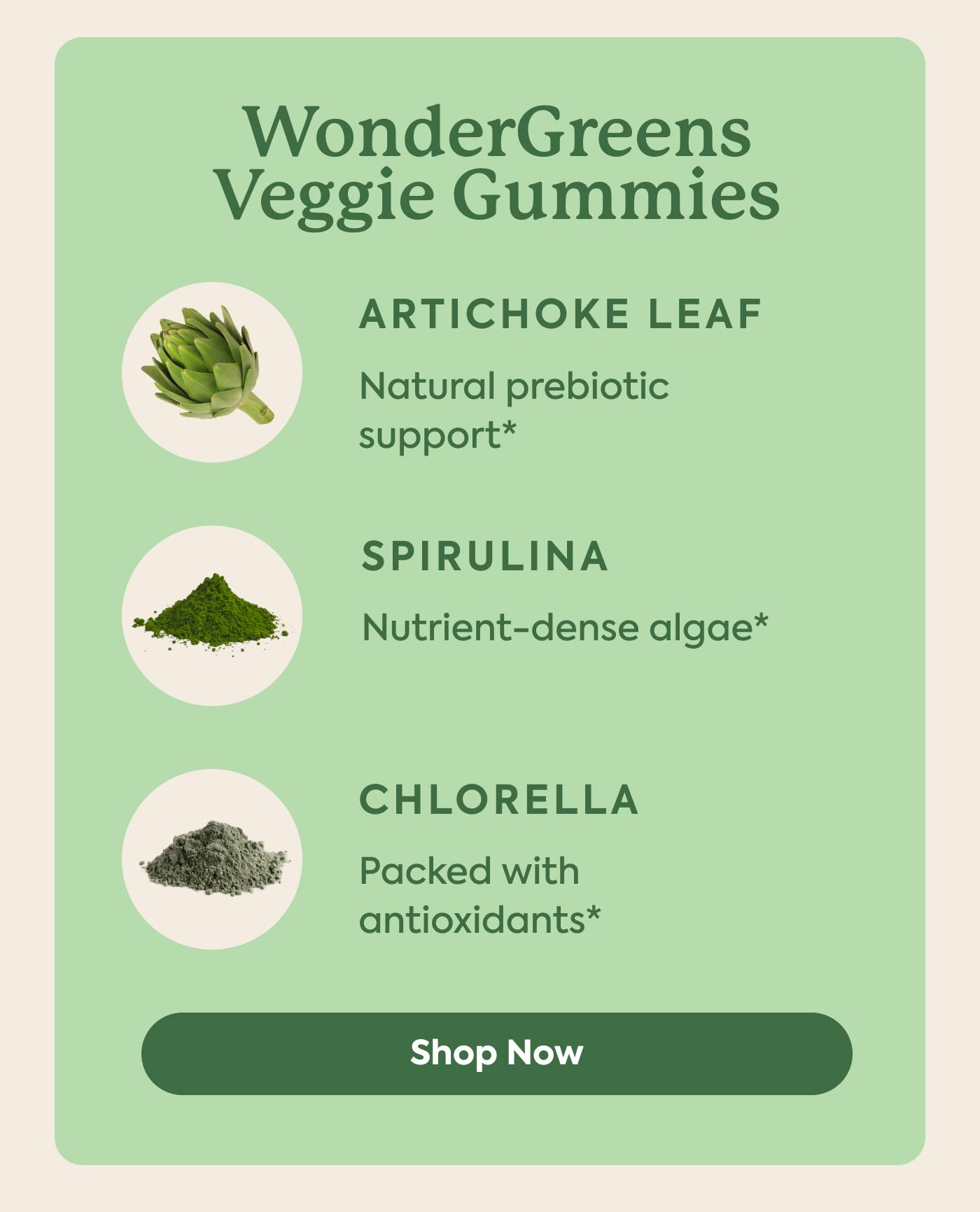 WonderGreens Veggie Gummies