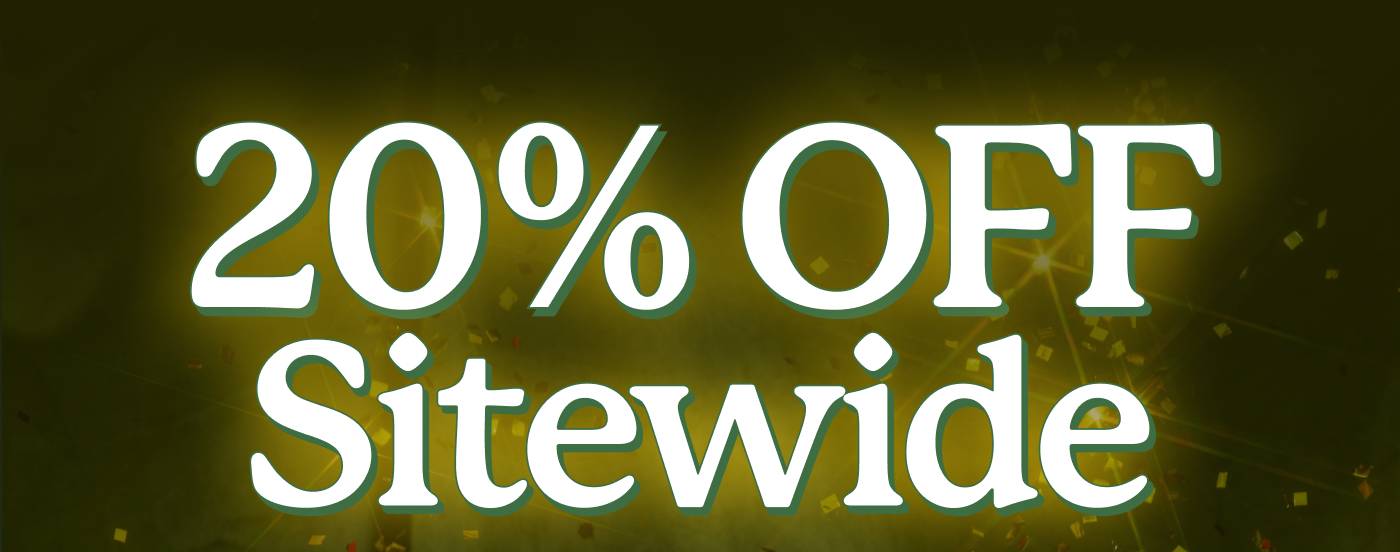 20% OFF Sitewide