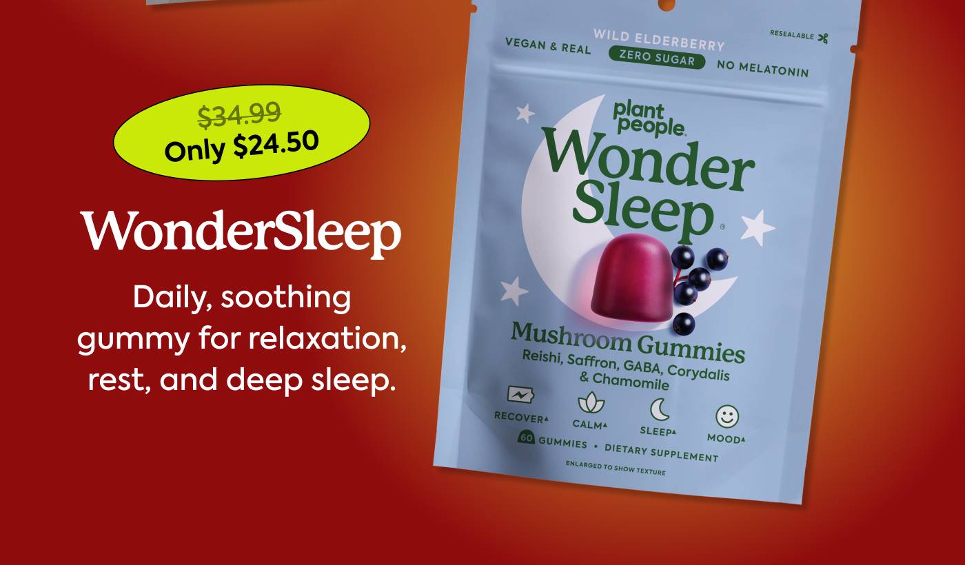 WonderSleep - Daily, soothing gummy for relaxation rest, and deep sleep.